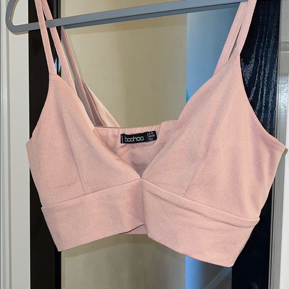 Boohoo crop top
